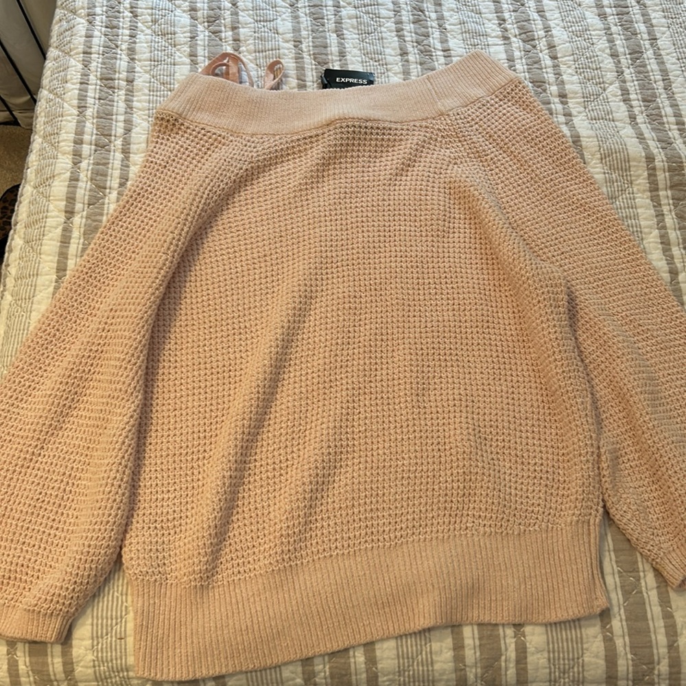 Express Pink Sweater - Picture 3 of 3